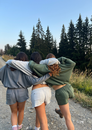 Edie Shorts, Vintage Green