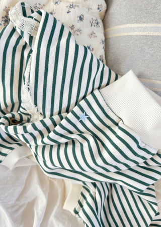 Edie Beach Sweater Vintage Green