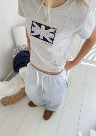 Georgia Joggers Sky Blue