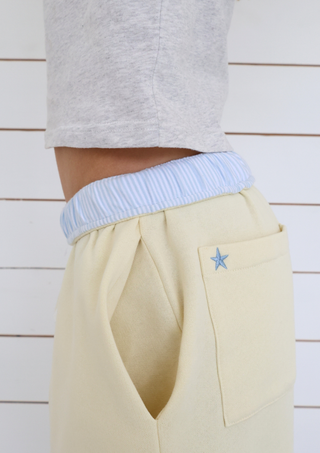 Georgia Joggers Butter Yellow