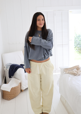 Georgia Joggers Butter Yellow