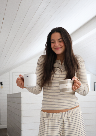 Luna Long Sleeve, Striped