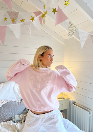 Georgia Sweater Blush Pink