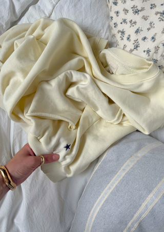 Edie Beach Sweater Butter Yellow