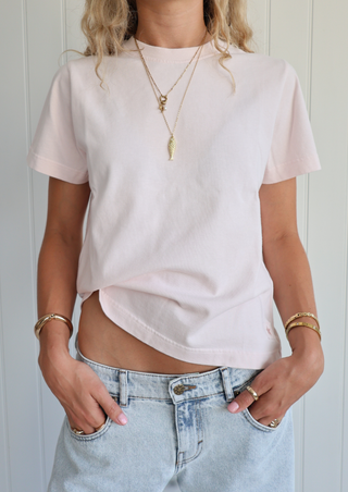 Millie Boxy Tee, Pink