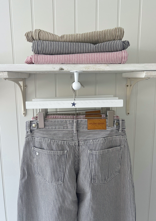 Striped Jodie Jeans Warm Navy