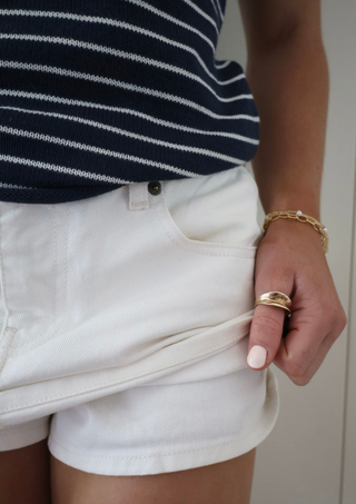Navy Starlet Skort