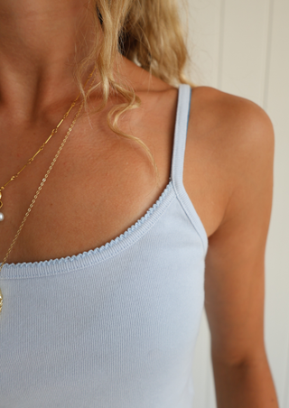 Nora Tank, Blue