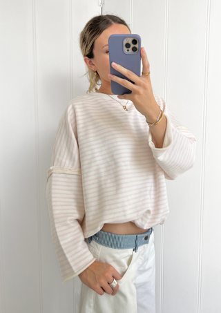Edie Beach Sweater Pink