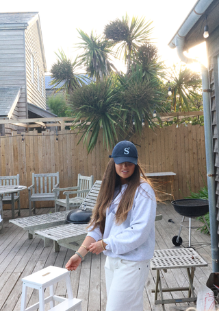 Gingham Star Sweater