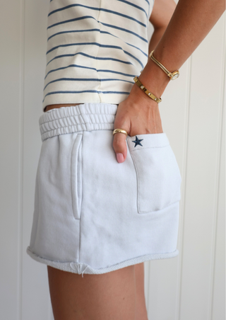 Edie Shorts, Pale Blue