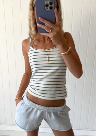Edie Shorts, Pale Blue