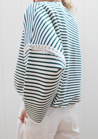 Edie Beach Sweater Vintage Green