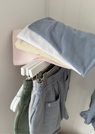 Millie Boxy Tee, Washed Navy