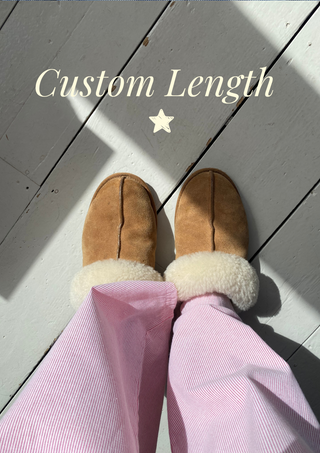 Lila lounge pants, Custom Length