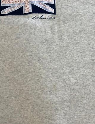 (196) Try on Sample, Marked Grey Pop Up Tee - size M