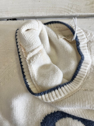 (147) Marked White Nola Knit - size S