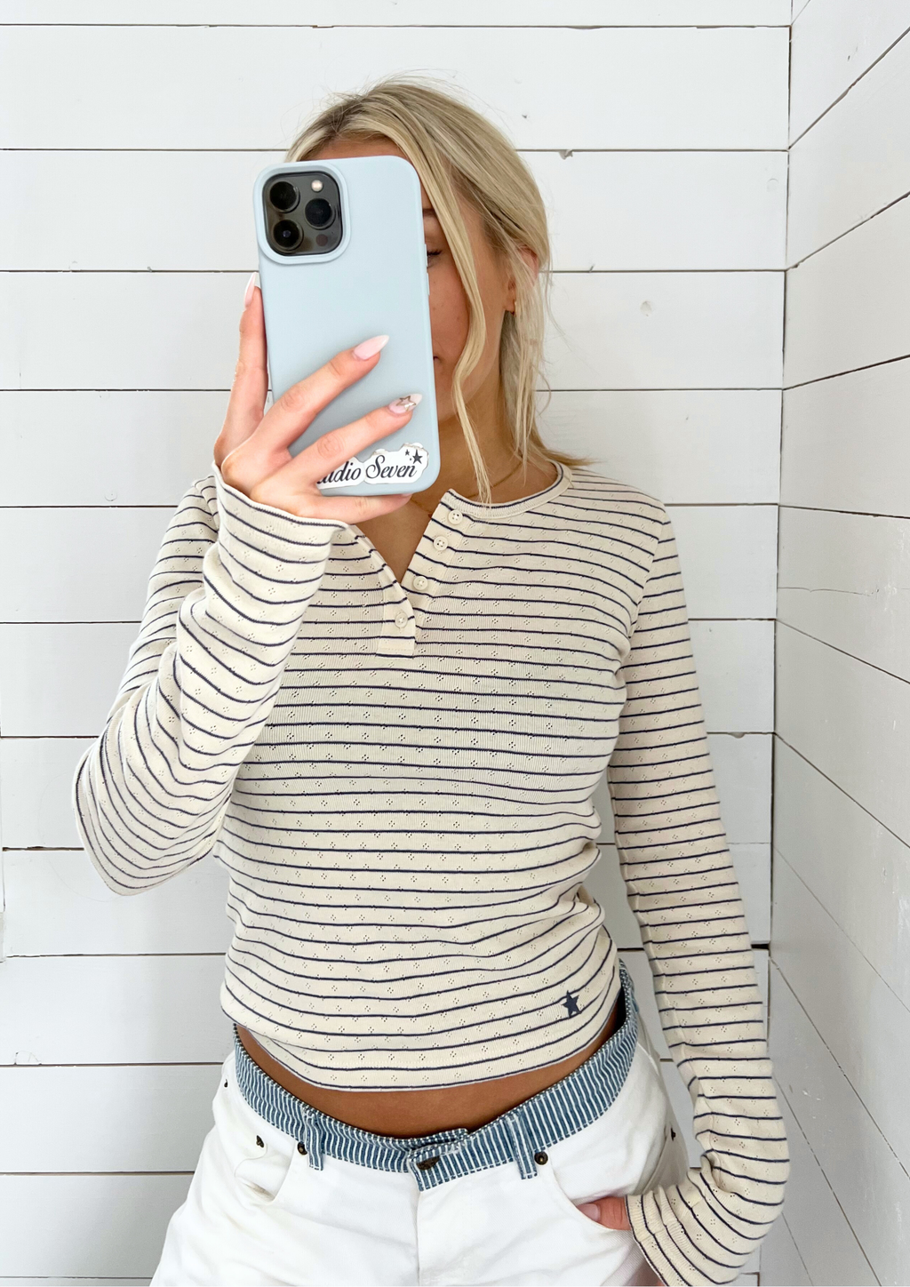 Luna Long Sleeve, Striped – Studio Seven Designs