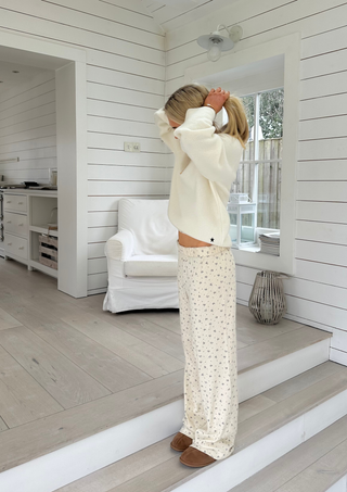 Luna Lounge Pants, Starlet Print