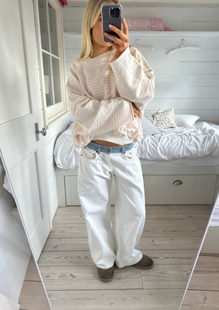 Edie Beach Sweater Pink