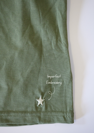 Thread Pull Starlet Vest Khaki - size XL