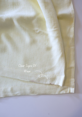 Marked, 29" Custom Length Sophia Pants Pale Yellow - size L