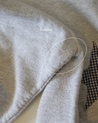 (39.) Preloved Gingham Star Sweater - M